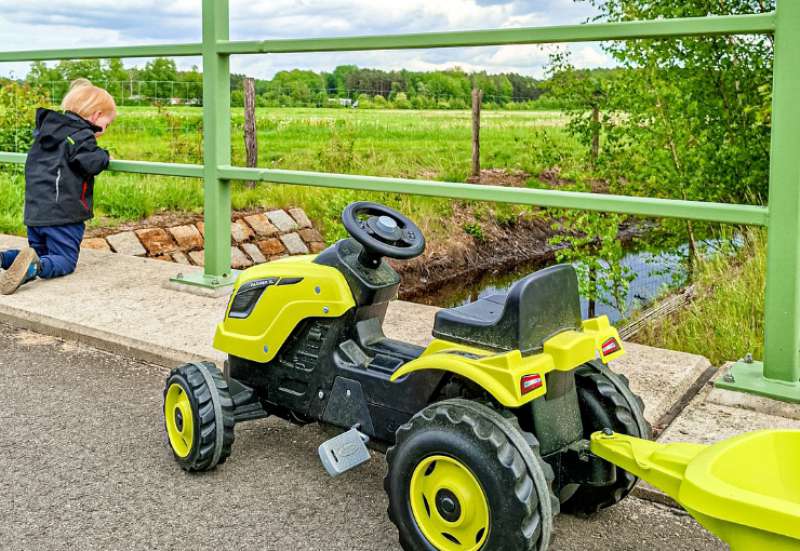Trettraktor für Kinder ab 3